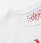 Neighborhood - Vertigo Logo-Print Cotton-Jersey T-Shirt - White