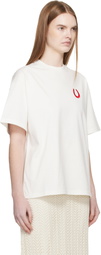Jil Sander White Cotton Crew-Neck T-Shirt