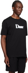 Dime Black Classic Blurry T-Shirt