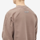 The North Face Men's TKA Mock Neck 2000 Sweat in Deep Taupe