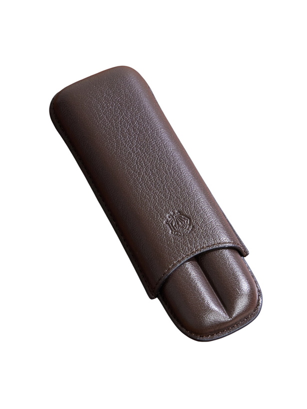 Photo: Dunhill - Duo Leather Cigar Case - Brown
