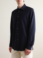 Paul Smith - Cotton-Piqué Shirt - Blue