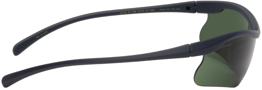 Lexxola SSENSE Exclusive Black Storm Sunglasses