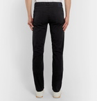 Canali - Black Stretch-Cotton Twill Trousers - Black