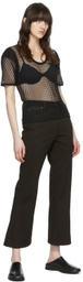 Maiden Name SSENSE Exclusive Brown Brea Jeans