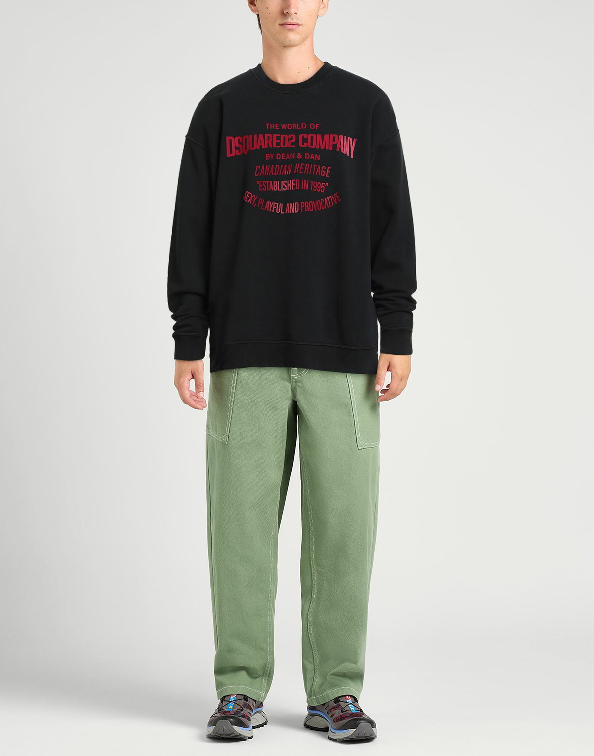 Dsquared2 Mens Sweatshirt in Black