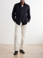 Rubinacci - Blanket Cashmere-Blend Jersey Shirt - Blue
