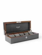 Rapport London - Carbon Fiber and Wood 5-Piece Watch Box