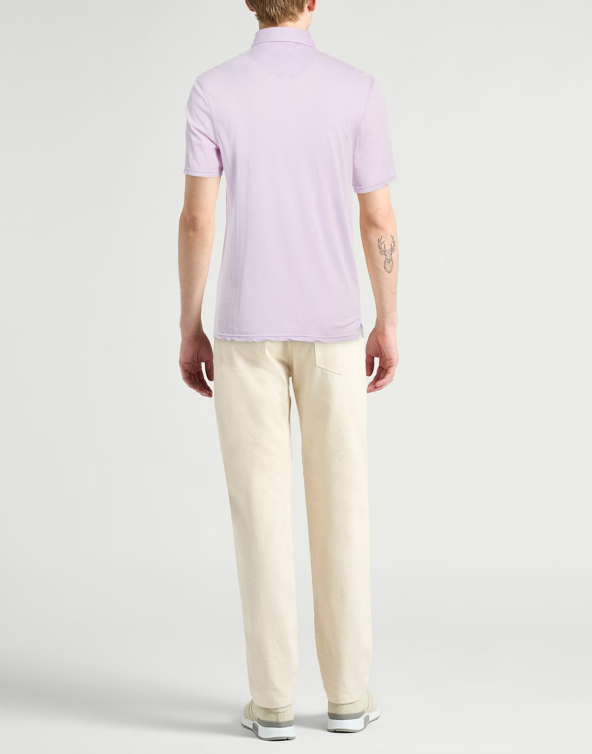 Fedeli Mens Polo shirt Lilac