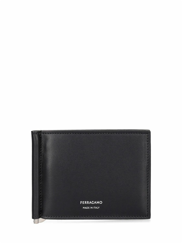 Photo: FERRAGAMO - Classic Logo Leather Card Holder