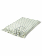 Loro Piana - Fringed Striped Cashmere Blanket