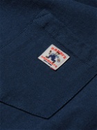 Randy's Garments - Logo-Appliquéd Cotton-Jersey T-Shirt - Blue