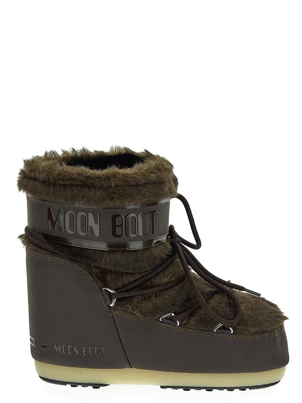 Photo: Moon Boot Icon Low Faux Fur Boots