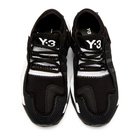 Y-3 Black and White Ren Sneakers