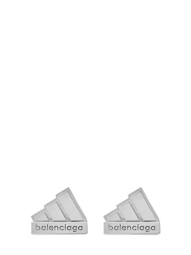 Photo: BALENCIAGA - Adidas Sterling Silver Earrings