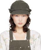 OPEN YY Khaki Bucket Beret Cap