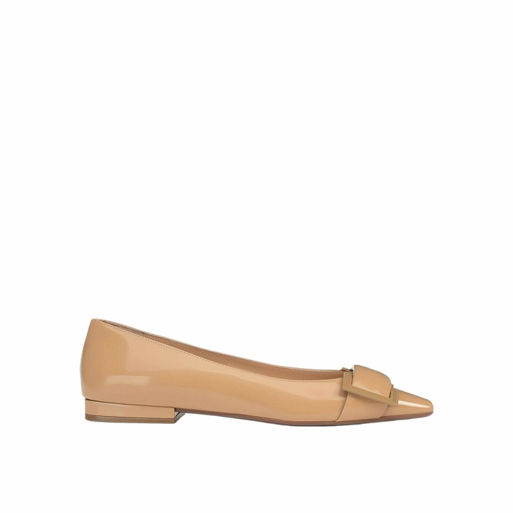 Photo: Sergio Rossi Leather Ballerina Flats