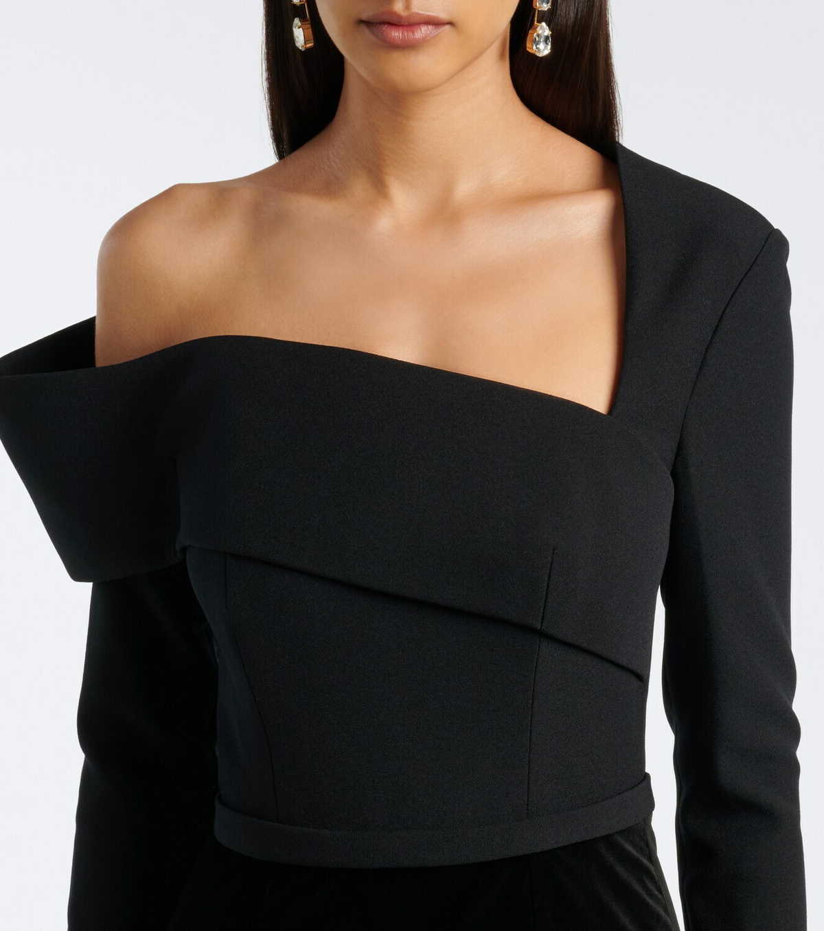 Safiyaa One-shoulder gown