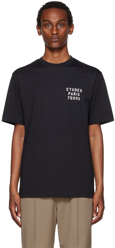 Photo: Études Black Organic Cotton T-Shirt