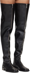 GmbH SSENSE Exclusive Black Adem Overknee Boots