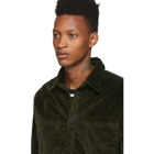 Noah NYC Green Brisbane Moss Corduroy Shirt