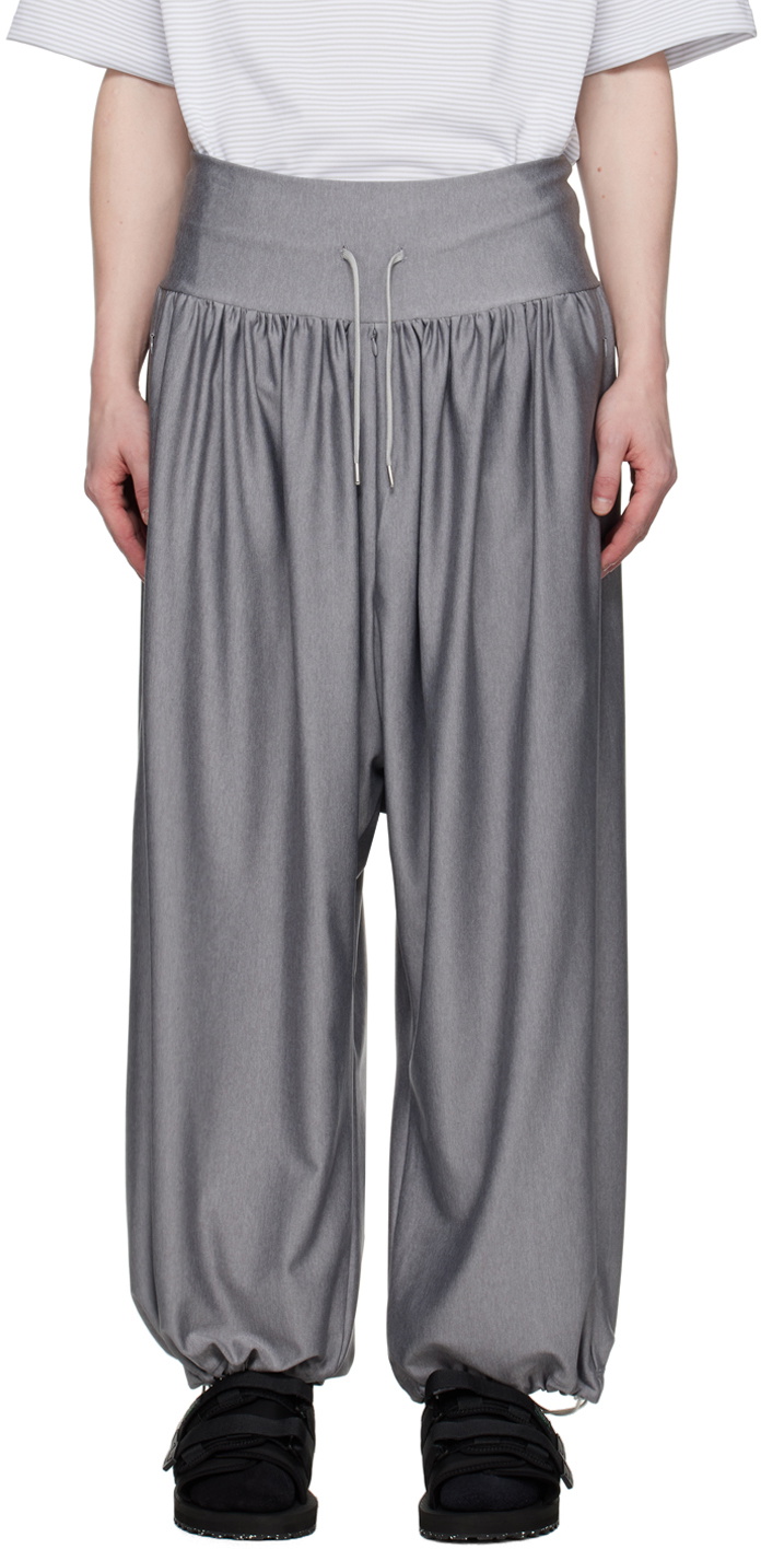 Fumito Ganryu Gray Tapered Lounge Pants Fumito Ganryu