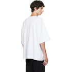 Dries Van Noten White Dropped Shoulder T-shirt