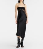 Rick Owens Combo slip dress