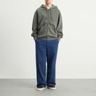 Stan Ray Men's Patch Zip Hoodie in Washed Black
