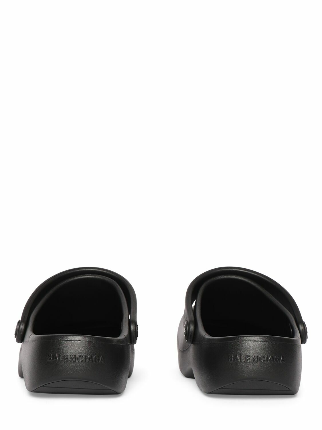 【Balenciaga】SUNDAY SLIDE◆789637W3SU1 BALENCIAGA 3cm Sunday Molded Rubber Slides Balenciaga