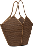 HEREU Tan Calella Raffia Tote