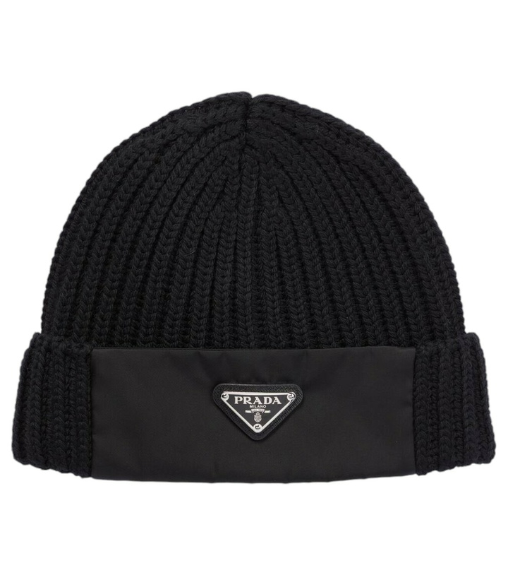 Photo: Prada Wool and Re-Nylon gabardine hat