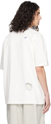 ADER error White Cutout T-Shirt