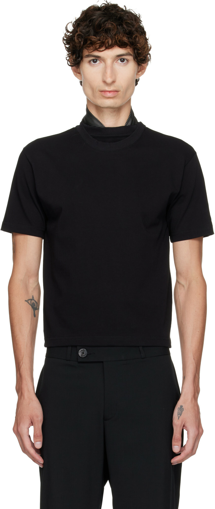 HODAKOVA Black Double T-shirt