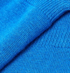 Anonymous Ism - No-Show Cotton-Blend Socks - Blue