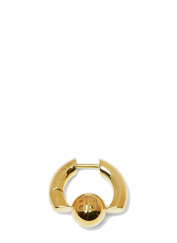 Photo: Cut XS Hoop Earrings in Gold