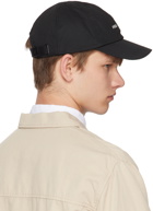 Fred Perry Black Graphic Branding Cap