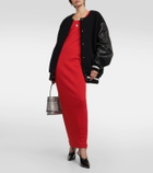 Givenchy Ribbed-knit cotton jersey maxi dress