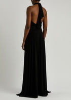 Norma Kamali Jersey Maxi Dress Black