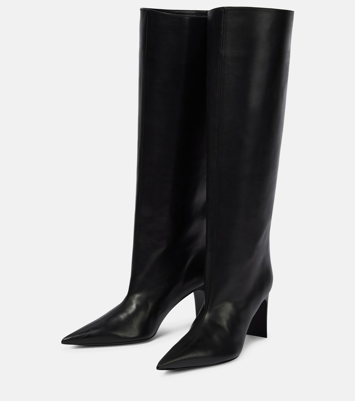 Balenciaga - Blade leather knee-high boots Balenciaga