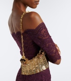 Rabanne 1969 Small embellished shoulder bag
