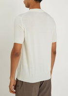 Aurélien Knit Merino Wool T-shirt Ivory