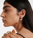 Pomellato Nudo 18kt rose and white gold earrings with diamonds