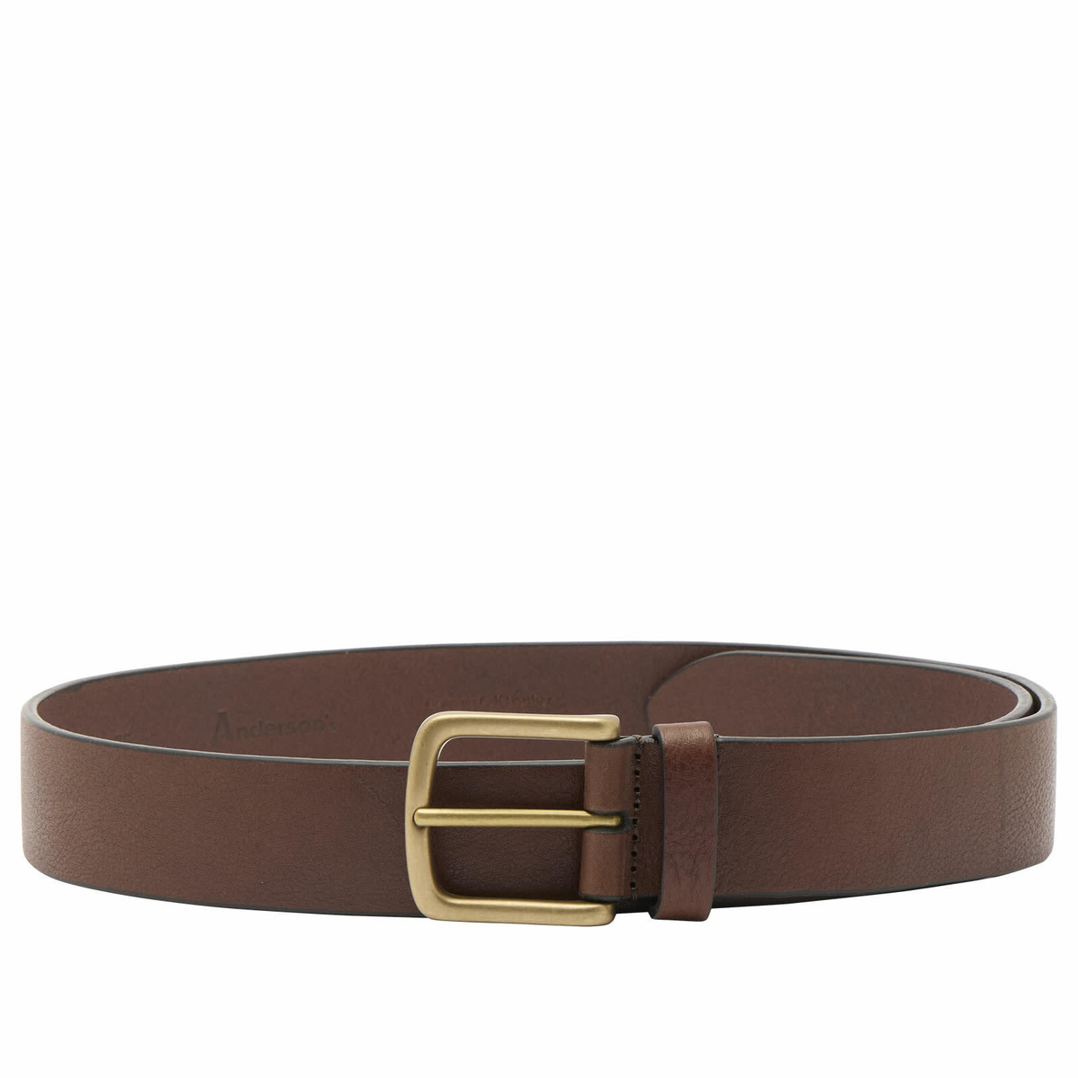 Anderson's Men's Andersons Casual Leather Belt in Brown