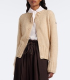 Moncler Alpaca and wool-blend cardigan