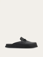Ferragamo Mens Gancini ornament mule in Black