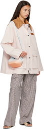 GANNI Pink Twill Jacket
