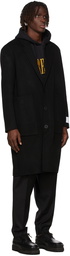 Études Black Wool Archeology Coat