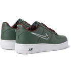 Nike - Air Force 1 Hong Kong Retro Full-Grain Leather Sneakers - Men - Forest green