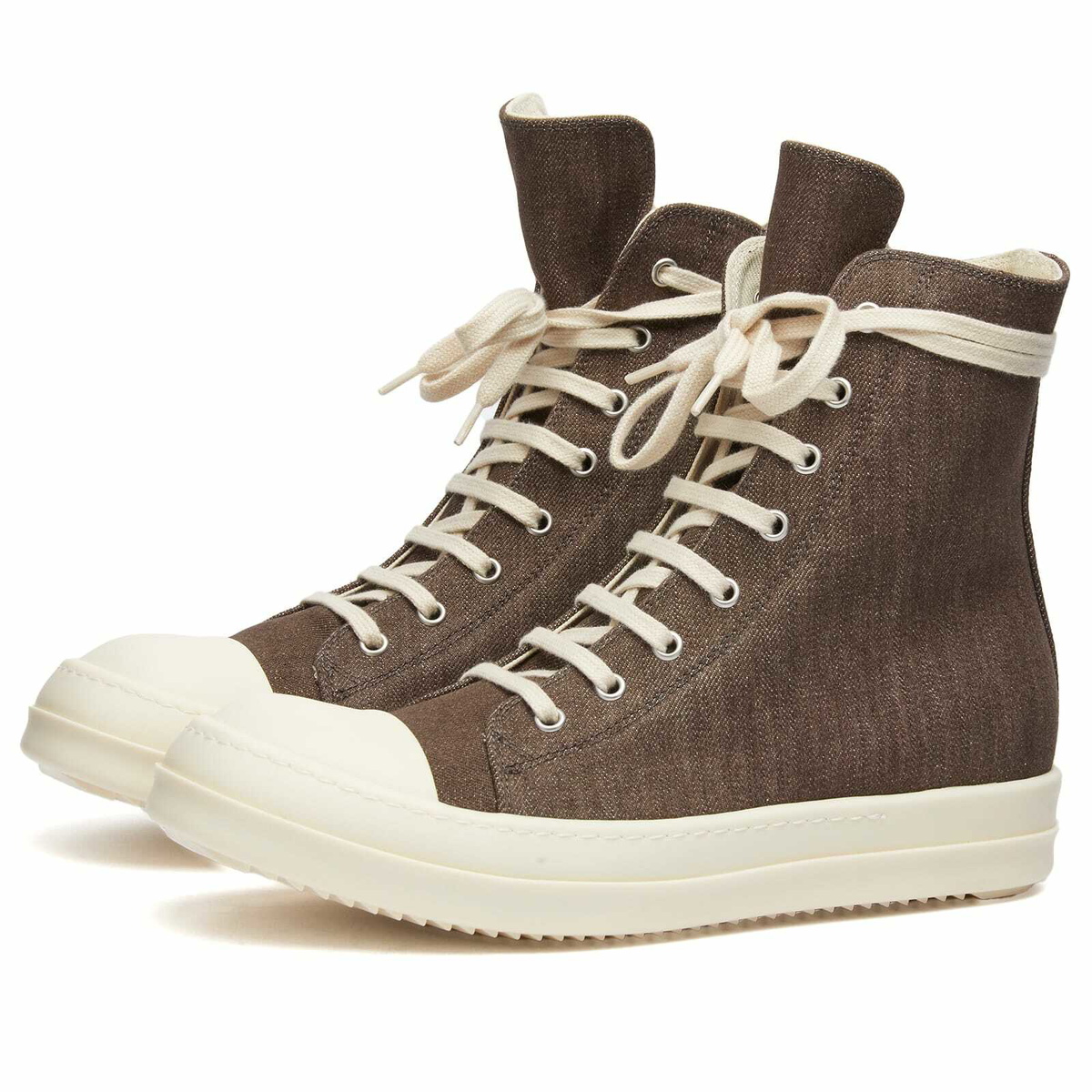 Rick Owens DRKSHDW Women's High Top Sneakers in Dark Dust